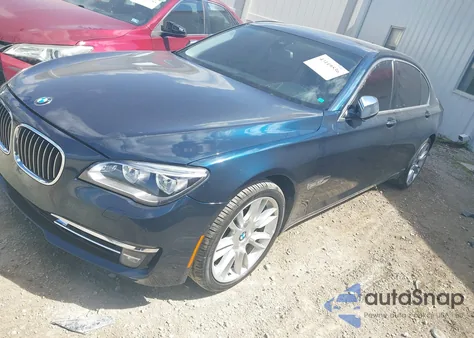 2013 BMW 750Li from USA, damaged, VIN WBAYE8C53DD134197